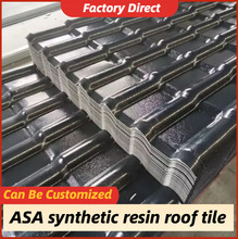 Heat-resistant coloured PVC roofing tiles ASA�ϳɘ�֬������