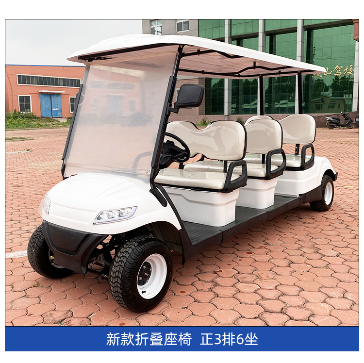 Electric Sightseeing Car 2-Seater 4-Seater 6-Seater 8-Seater Sales Office Patrol Car Rv Viewing Car Scenic Area Tourism Golf Cart