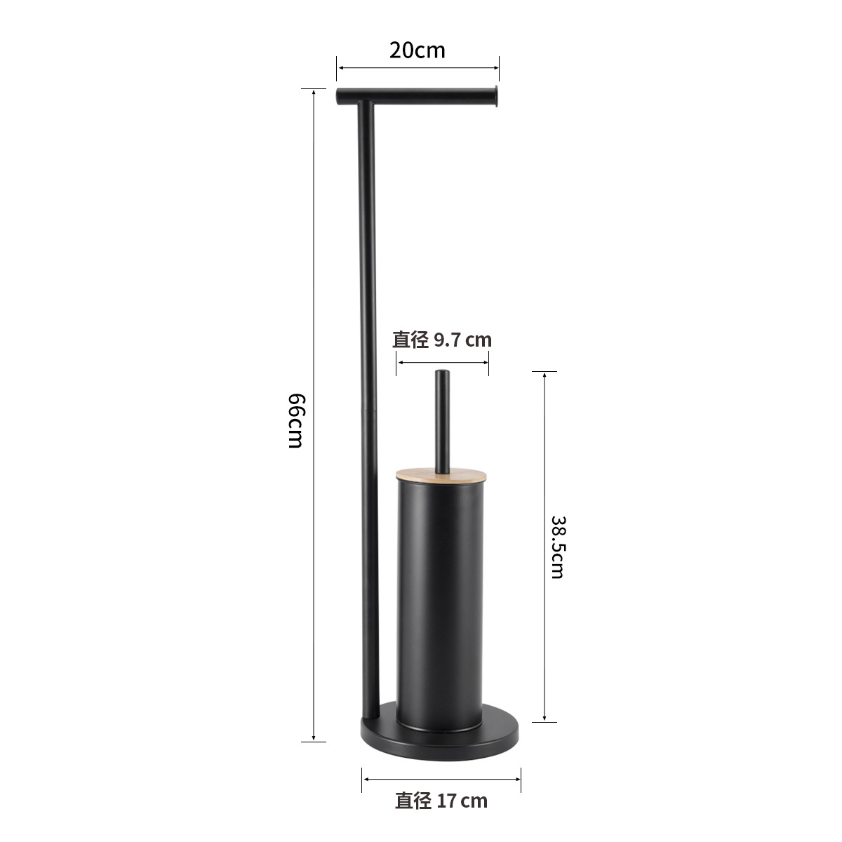 Transfronterizos mate negro toallas de cocina sin perforación escritorio vertical estante de papel de papel de escritorio estante de almacenamiento de papel de limpieza