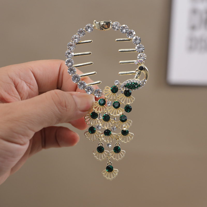 Bolas DE LOS NIÑOS clip de pelo de alta Cola de Caballo temperamento espalda Cabeza chica horquilla updo artefacto hembra Cola de Caballo hebilla tocado