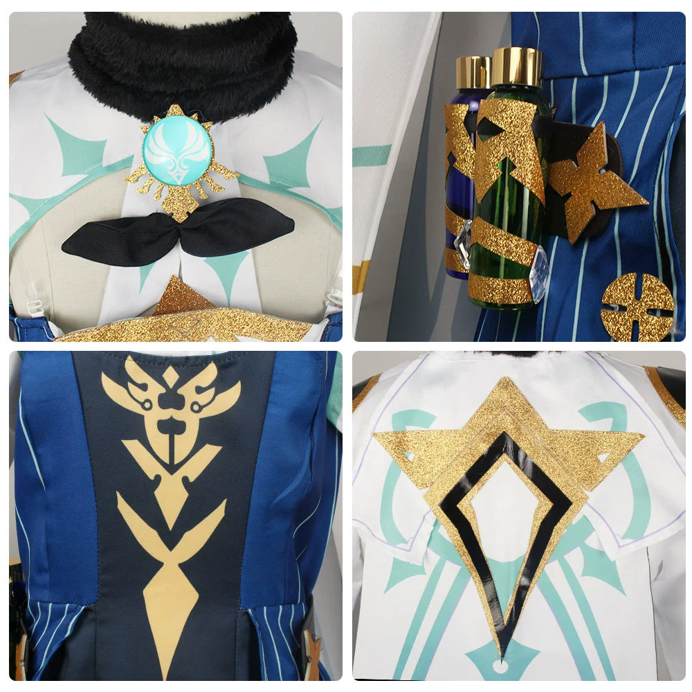 Фараоновское косплей COSPLAY Сладкий и западный ветер Рыцари SATO Алхимик Gan Sugar Cos COS Server