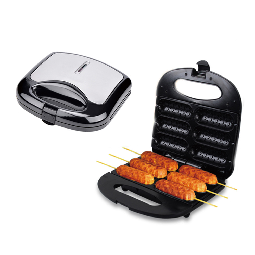 Máquina para desayunos, máquina para hacer salchichas, máquina para hacer hot dogs, máquina para hacer sándwiches, plancha eléctrica, máquina para hacer hot dogs