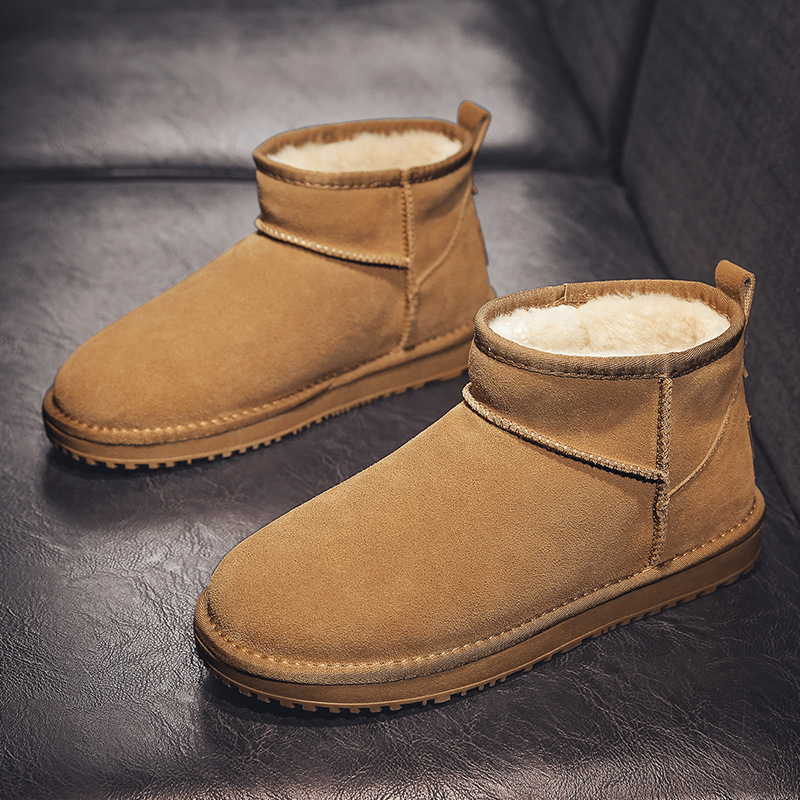 Winter sports keep warm low boots for leisure