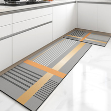 厨房地垫防滑防油可擦免洗吸水地毯硅藻防脏脚垫防水岛台垫子门口