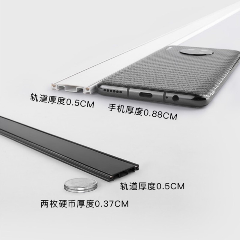 La pantalla alta se refiere a la lámpara de succión magnética instalada sin ranuras para instalar la lámpara de succión magnética ultrafina LED negra tipo techo