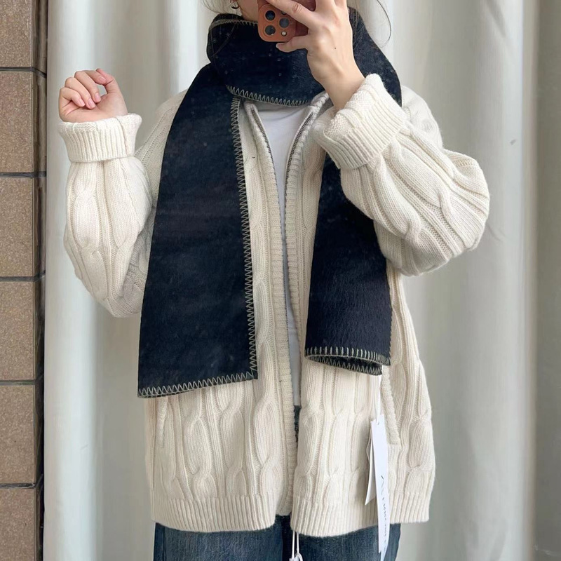 Old Money 100 Wool Hooded Twist Sweater Cardigan Old Money 100 Wool Hooded Twist Sweater Cardigan