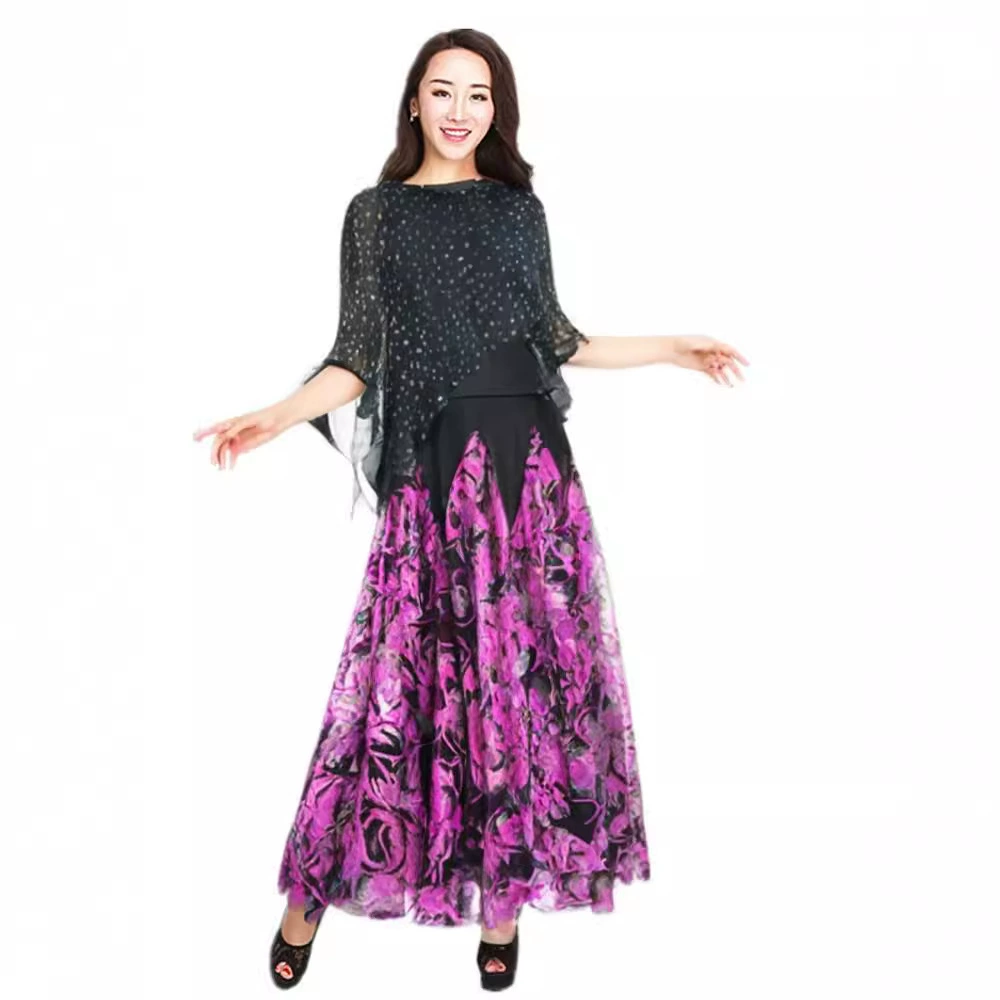 Long-sleeve, suit, long skirt