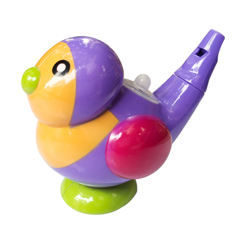 Tradicional nostálgico creativo silbato pájaro riego de agua tocando flauta de pájaro música de ocio puzzle juguetes pequeños premios puestos