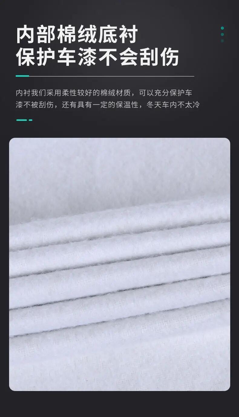In Model3ModelY car sunscreen rainproof special car clothes car Tesla four seasons cover thickened