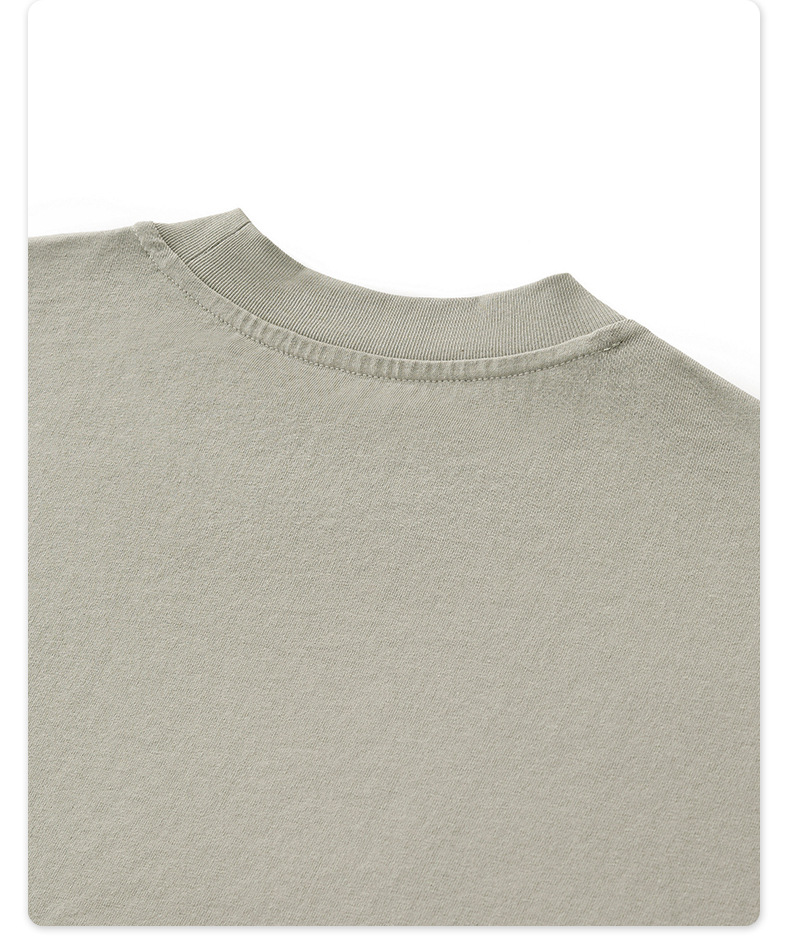 Herren-T-Shirt im Retro-Stil mit weitem Schnitt und kurzen Ärmeln aus Baumwolle_voghion.com