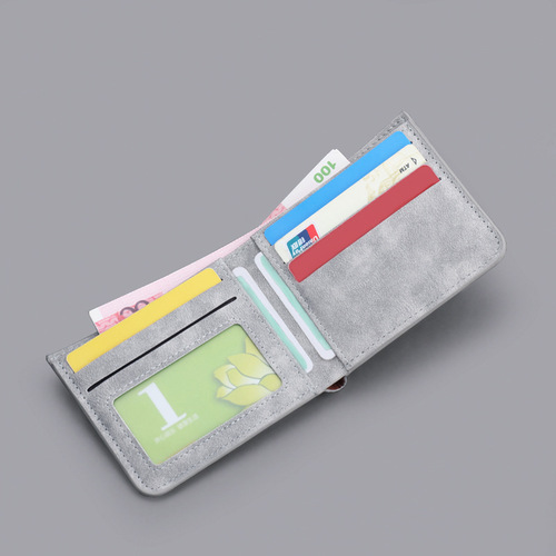 Short men's wallet wholesale men's wallet cross-border dollar clip men's wallet men's wallet money cloth men
