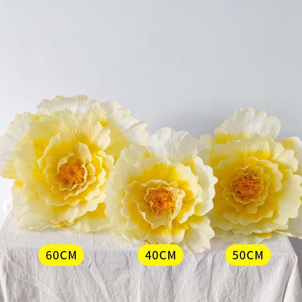 Simulación de flores grandes flores de boda flores de bienvenida flores de boda ventana de flores falsas espectáculo de disparo props diseño de escena artificial