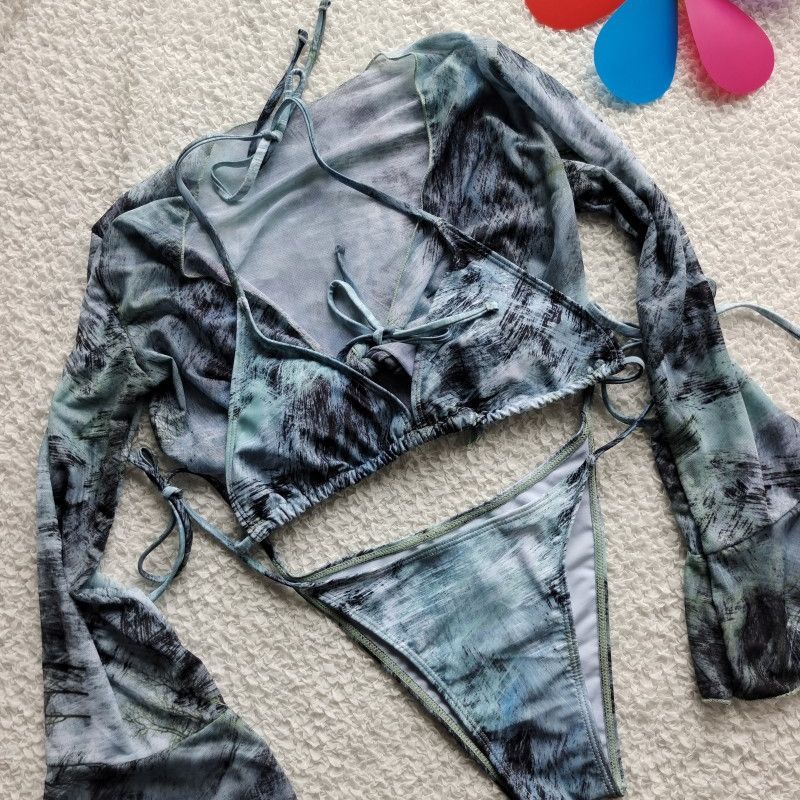 Traje de baño las mujeres 2023 moda europea y americana impreso sexy bikini popular nuevo recomendar,