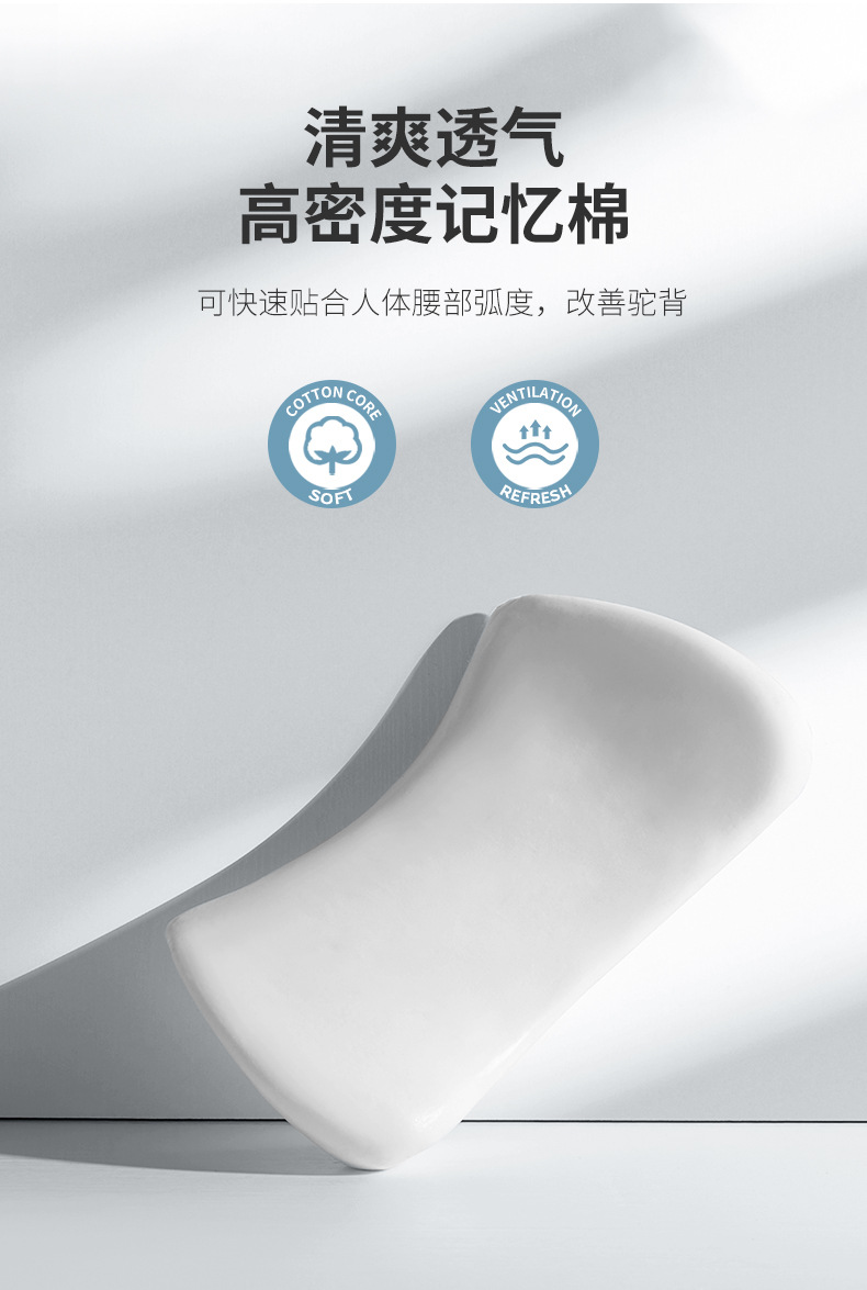 Huawei Aito New Model M9/M8/M7/M5 Special Headrest Large Lumbar Support Seat Neck Pillow Car Lumbar Pillow