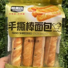 味美欣手撕棒260g独立包装手撕软面包牛奶味早餐零食16包