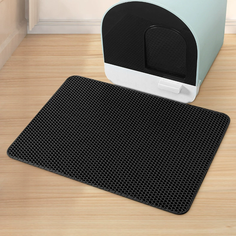 Double‑layer cat litter mat EVA, washable anti‑carrying splash‑proof, multiple sizes