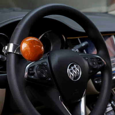 Steering wheel booster ball labor-saving booster bearing - wood-grain-booster-ball
