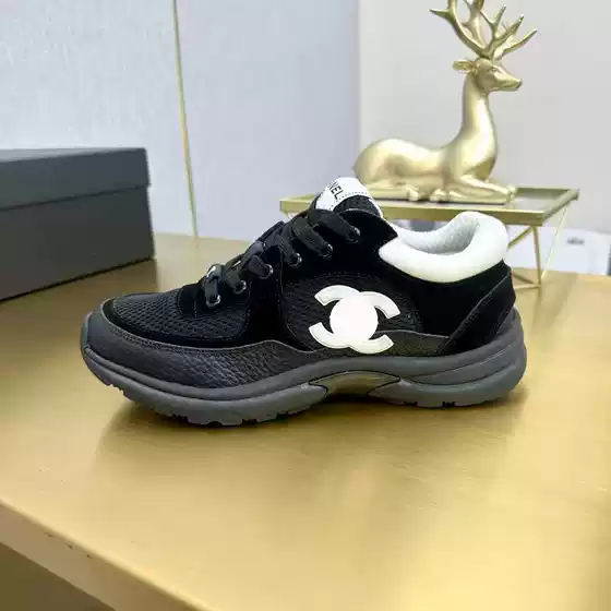 Classic Unisex Couple Casual Lace-up Color-block Running Sneakers, Versatile Yoga Shoes