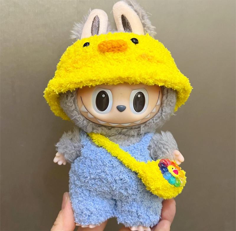 ラブブ第一世代と第三世代の人形服 17cm ハートビートマカロンビニールフェイス ラブブ人形服 着替え|undefined