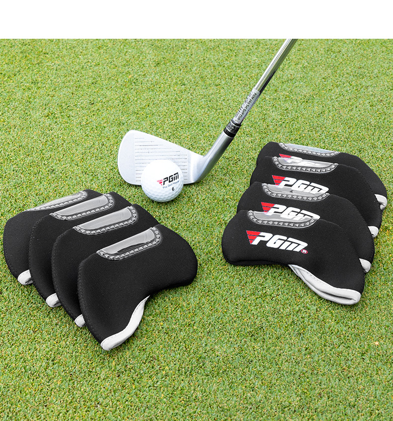 Vỏ bọc gậy golf PGM dày chống va chạm, nắp trong suốt che đầu gậy sắt — Gói 8 màu đen [Số có thể nhìn thấy trên nắp trên trong suốt/phổ biến cho thanh sắt] GT004, Đen 1 gói [Số có thể nhìn thấy trên nắp trong suốt/đa năng cho thanh sắt] GT004 chi tiết 10