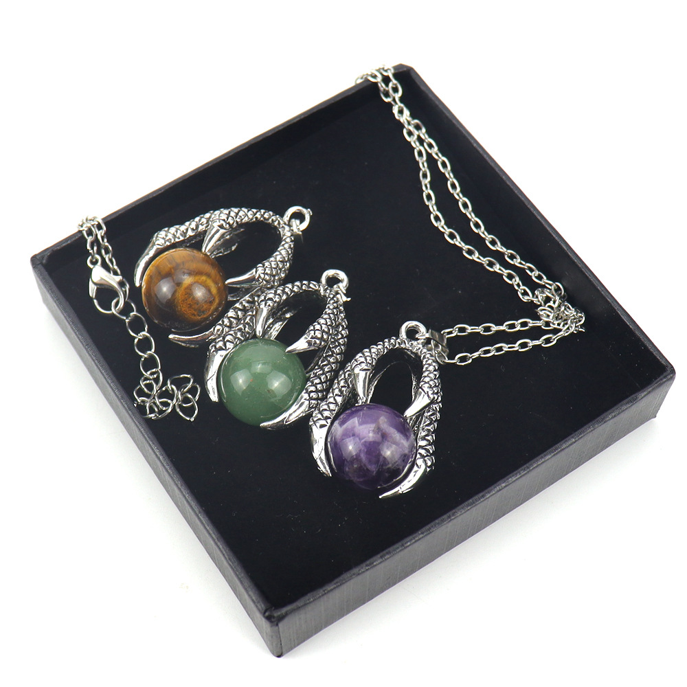 Simple Style Geometric Crystal Handmade Pendant Necklace 1 Piece