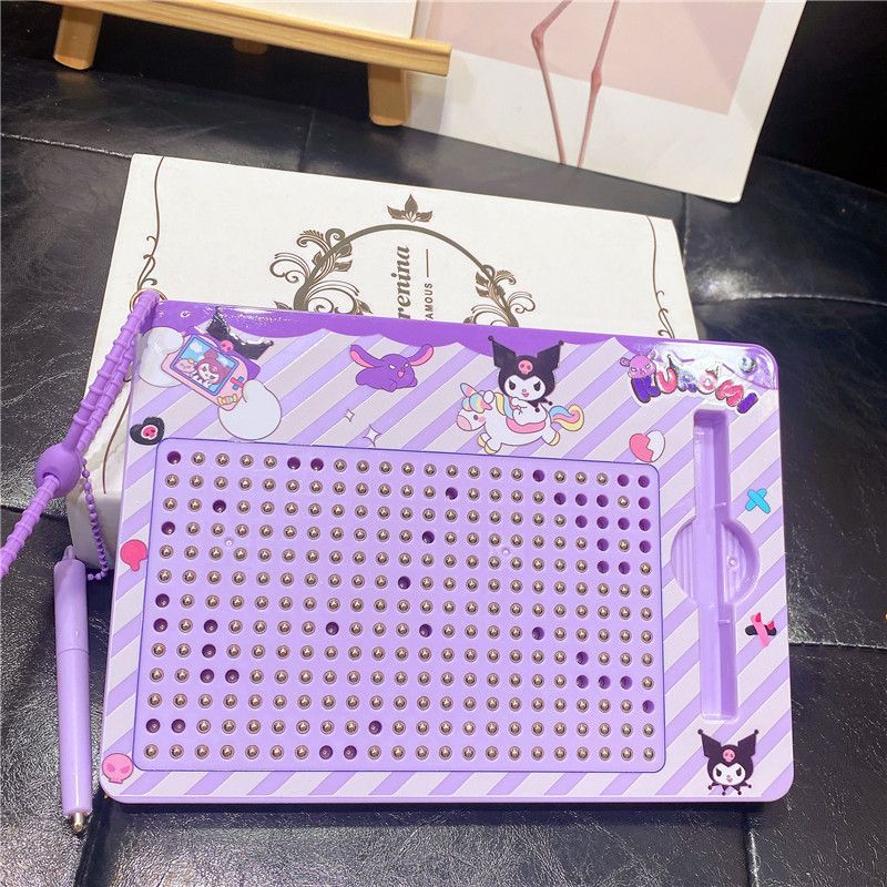美乐蒂挂件六一儿童节礼物学生解压玩具大号库洛米钢珠画板钥匙扣|undefined