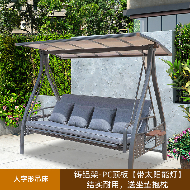 Columpio al aire libre hamaca patio acostado cama balcón silla colgante jardín reclinable ocio Nordic Internet celebridad columpio