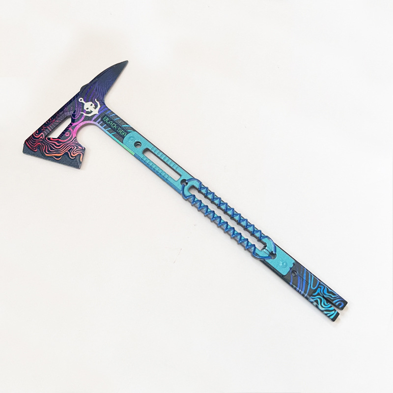 Operation Delta Surrounding Melee Weapons Black Sea Tactical Axe Alloy Toys Metal Model Ornaments