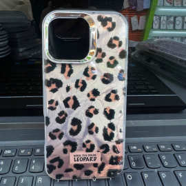 渐变豹纹iPhone16promax手机壳辣妹双层imd苹果15pro适用14pro/16