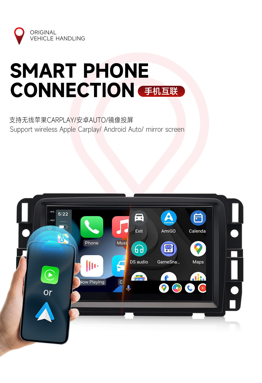 Suitable for Cross-Border Sales of Chevrolet Gmc Navigation, Popular Gmc Android Smart Navigation, Hummer H2 Navigation, Exclusively for Cross-Border Sales