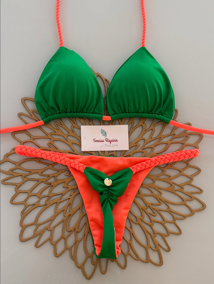 New 2025 Women's Fresh Floral Print Bikini Set Sexy Braided Rope Design European American Style Two Piece Swimsuit for Vacation_ecoleips.com