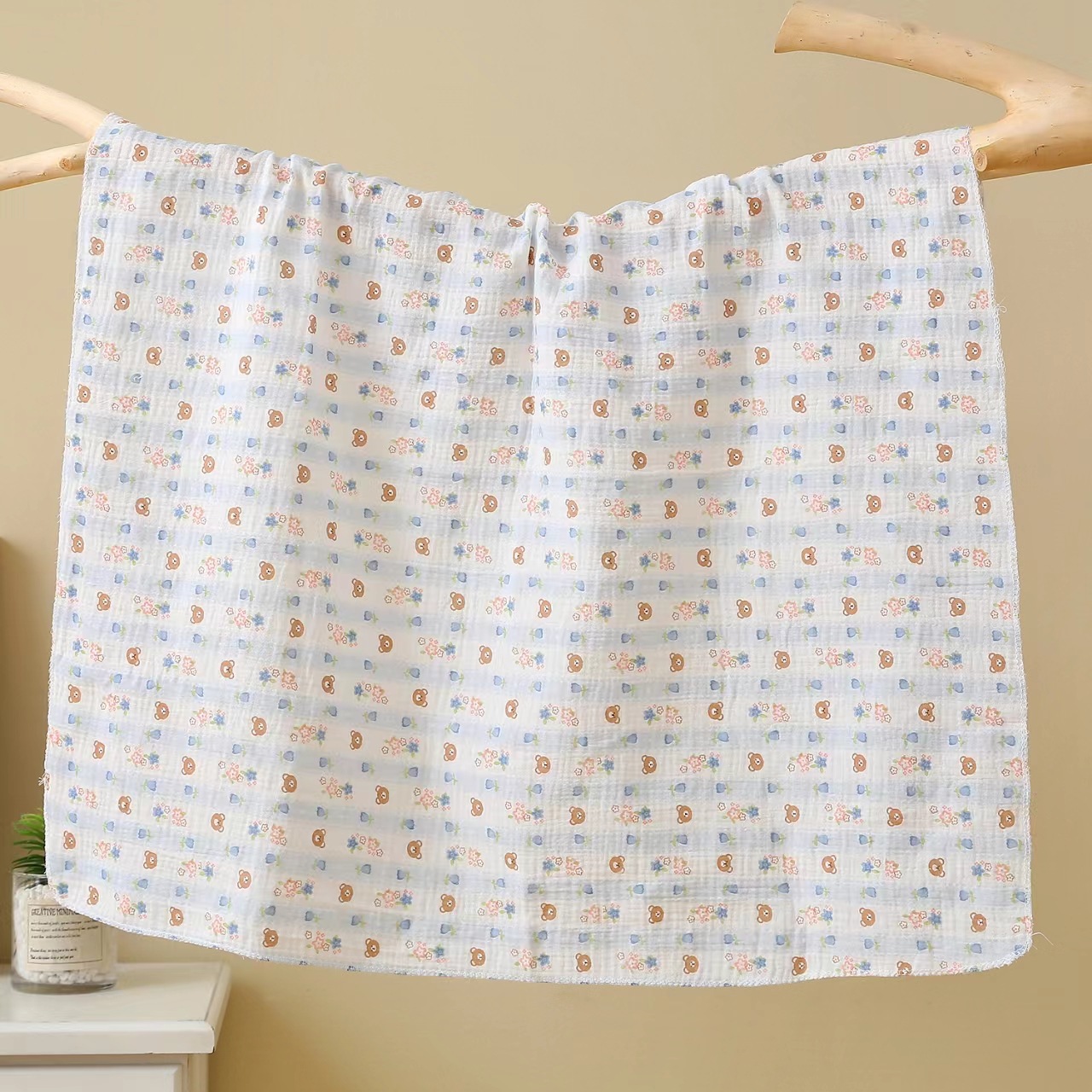 Class a Summer Quilt Core Gauze All-Cotton Breathable Maternity Ward Blanket Pure Cotton Newborn Removable and Washable Infant Baby