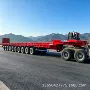 大件工程抽拉地板半挂车