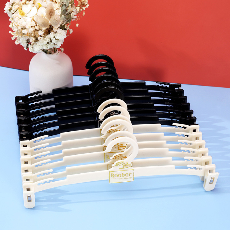 Inner Clothes Hanger Clothing Store Plastic Storage Bold Inner Pants Rack Adult Underwear Clip Bra Hanger Hanging Display Inner Pants Rack