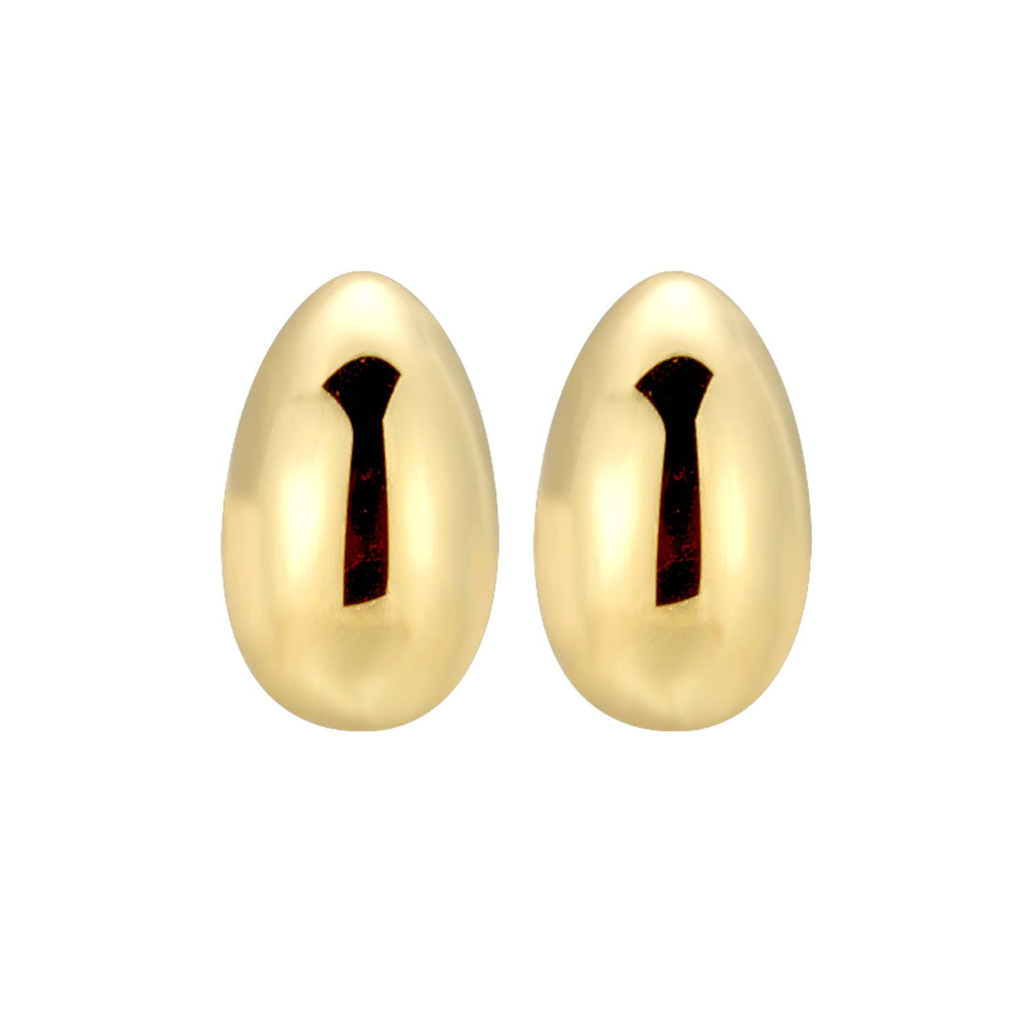 Glossy brand fresh cute universal retro earrings drop-shaped