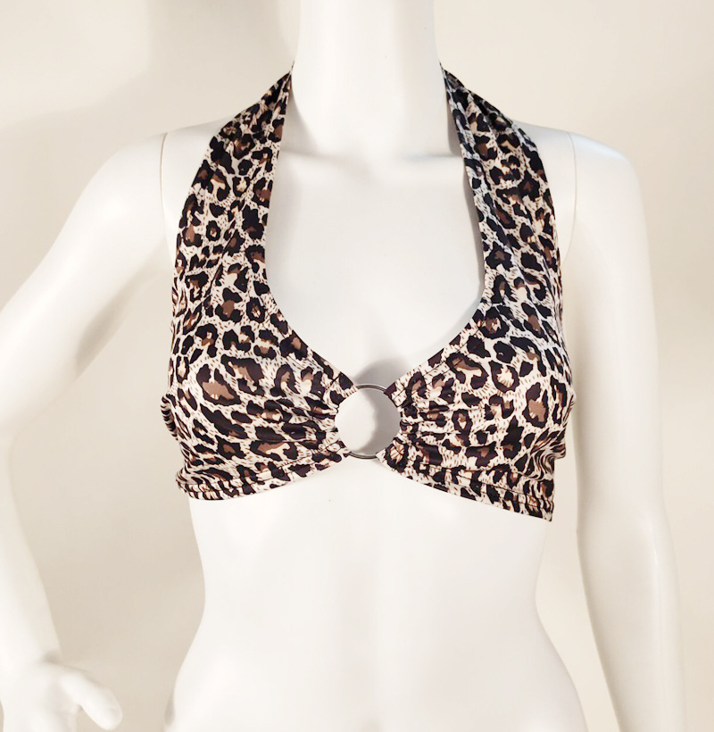 Women's Vest Tank Tops Sexy Solid Color Leopard display picture 9