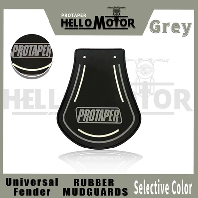 Universal Motorcycle and Electric Electric vehicle foot mat - grey