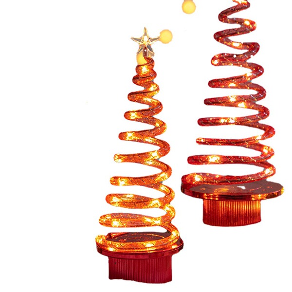 Cross -border desktop glow Christmas tree Christmas decorative props…