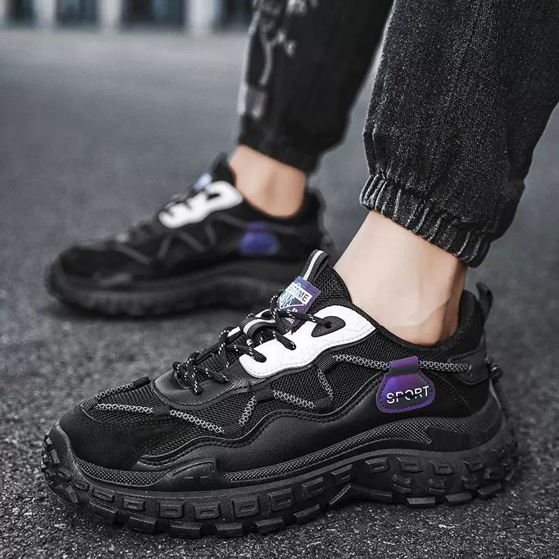 Взрывная мужская обувь Корейская версия папы обувь мужская спортивная мужская обувь