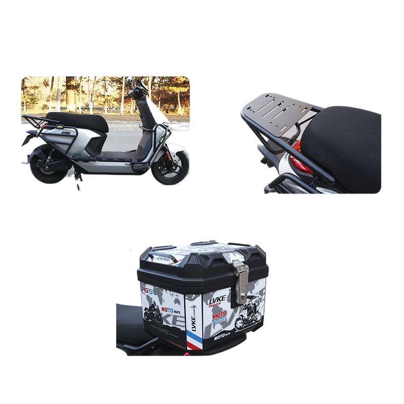 九号电动车M95C+/M95C/M85C/M80C新款护杠带前后脚踏款货架套改装|undefined