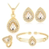 White bracelet drop-shaped