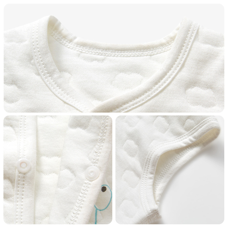 Chaleco DE LOS NIÑOS Primavera, Otoño e Invierno bebé recién nacido acolchado cálido otoño ropa niños y niñas desgaste exterior chaleco bebé chaleco