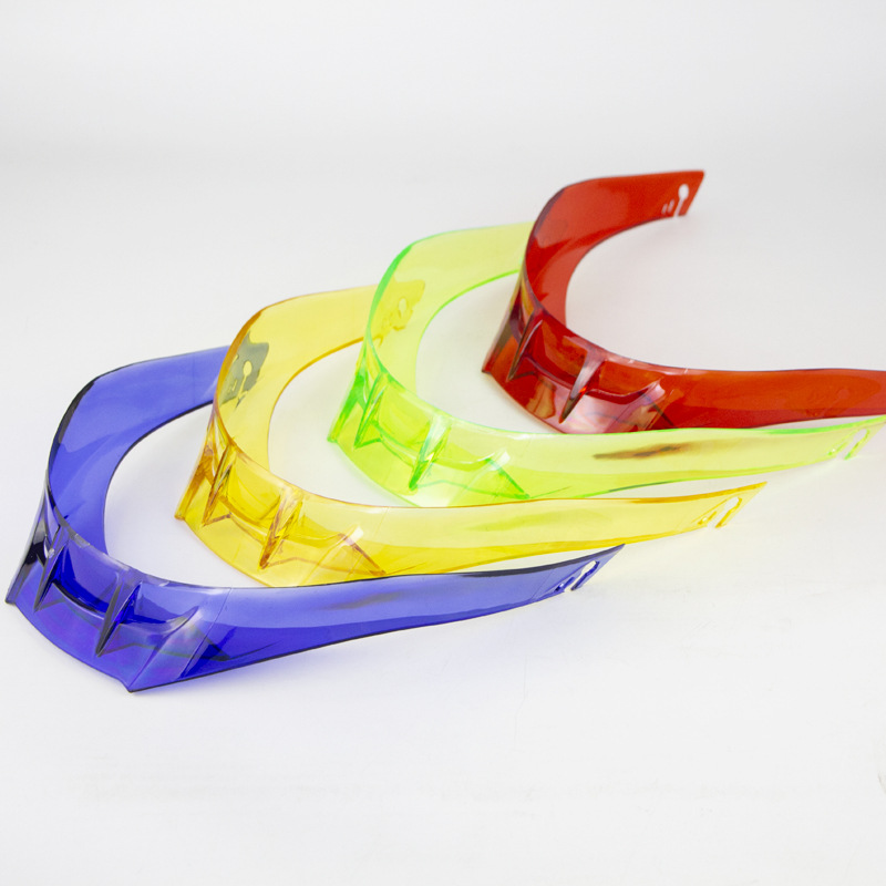 Motorcycle Helmet Gp Tail Fin Adapts to Gp/Corsa/Gpr Helmet Model Personalized Modified Large Tail Fin Helmet Accessories