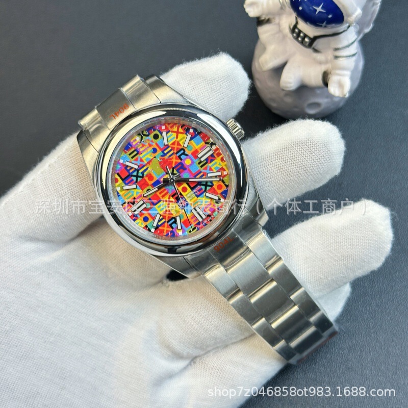 Cross-Border Men's Watch Rolex Oyster Perpetual Datejust Automatic Mechanical Steel Band Luminous Waterproof Direct Sales Dropshipping Cross-Border Men's Watch Rolex Oyster Perpetual Datejust Automatic Mechanical Steel Band Luminous Waterproof Direct Sales Dropshipping