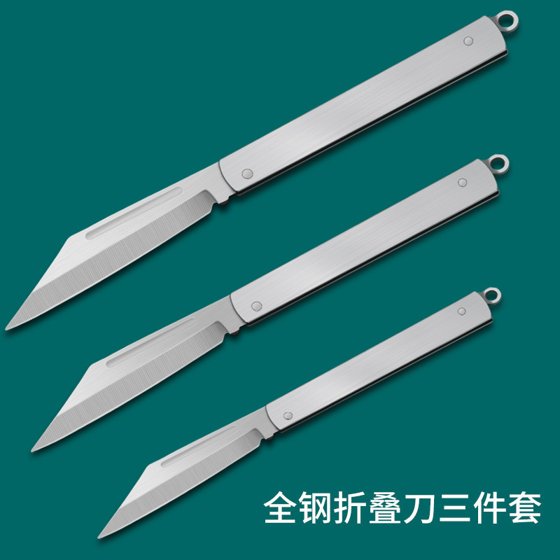 折りたたみナイフ屋外高硬度キャンプナイフ折りたたみミニポケットポータブルステンレス鋼フルーツナイフ|undefined