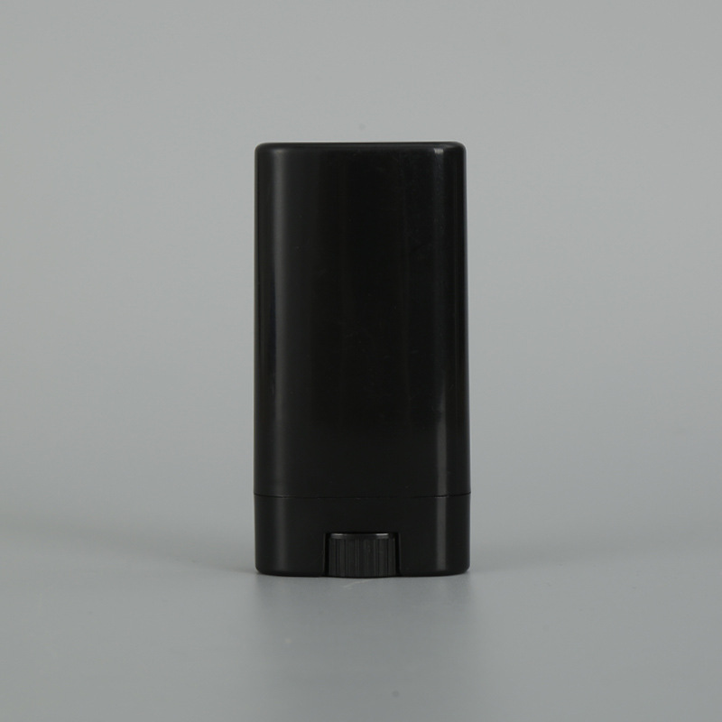 En stock 15G Oval tubo de bálsamo labial boca tubo de cera DIY tubo de bálsamo labial cosmético embalaje tubo de sub-embalaje antitranspirante crema tubo