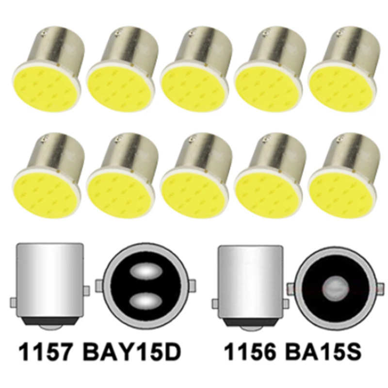 Car LED 1156/1157 brake light reversing light turn signal COB-12 factory direct sale