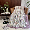 High-end 60 Tencel summer quilt summer Thin section Double is Naked washing Cool in summer printing The quilt core