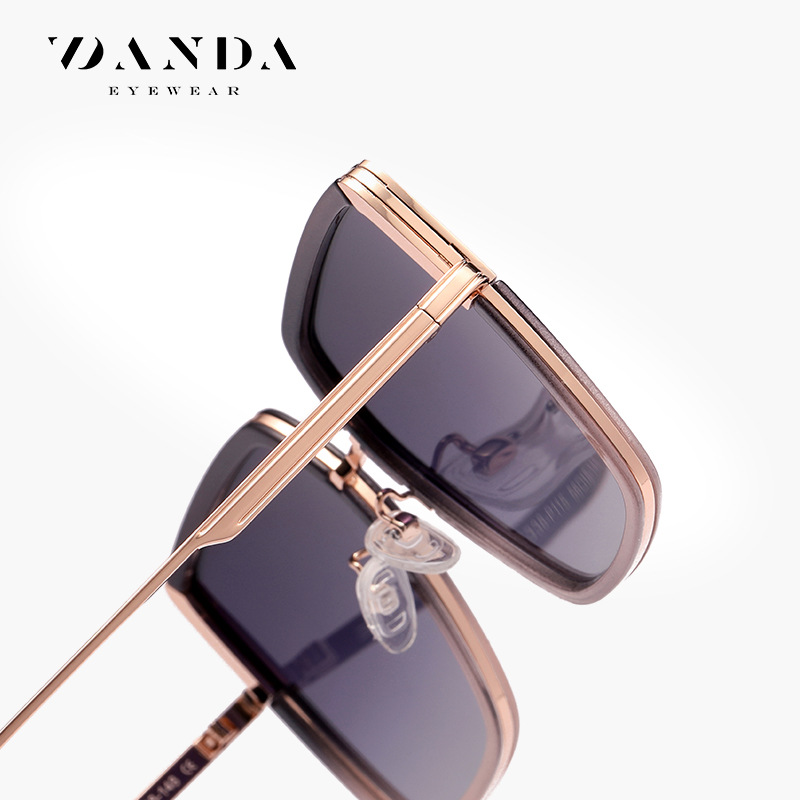 Nuevas gafas de sol polarizadas TJ709 de alta calidad ins gafas de sol cóncavas de conducción de las mujeres gafas polarizadas