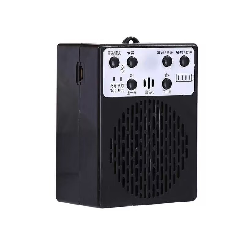 充電ブルートゥース360秒録音の呼び出し音の拡声器のスピーカーのリチウム電池の大電力はお金を分配して放送します。|undefined